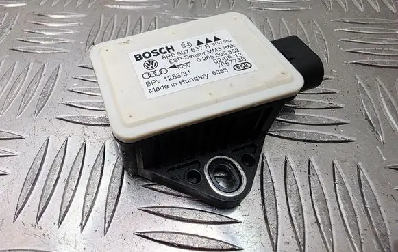 ESP acceleration yaw rate sensor