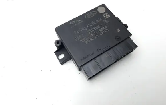 Jaguar XF X260 Parking PDC control unit/module GX6315C859DH 190416F D25KE311502