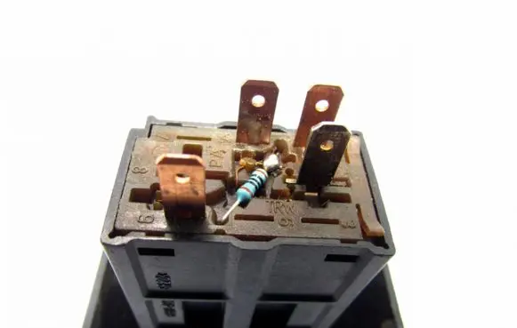 Hazard light switch