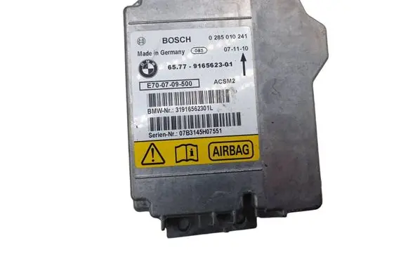 BMW X5 E70 Airbag control unit/module 65779165623 9165623 0285010241