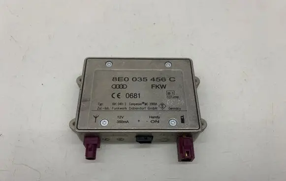 Audi A6 S6 C6 4F Antenna control unit 8E0035456C 09104112