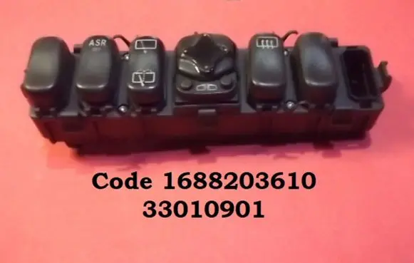 Mercedes-Benz A W168 Multifunctional control switch/knob 1688203610 33010901