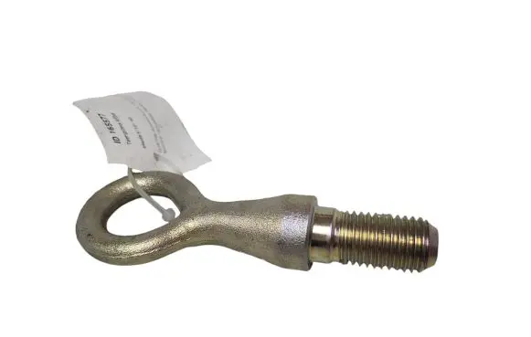 Towing hook eye