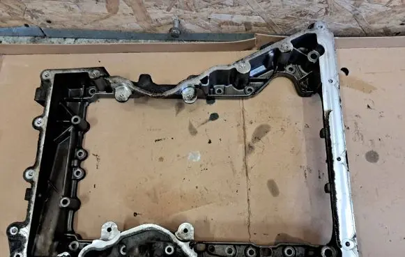 Mercedes-Benz C W204 Oil sump A6510141502
