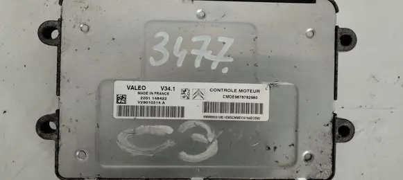 Citroen C3 Engine control unit/module 9676782980 V29010314A 2201148422