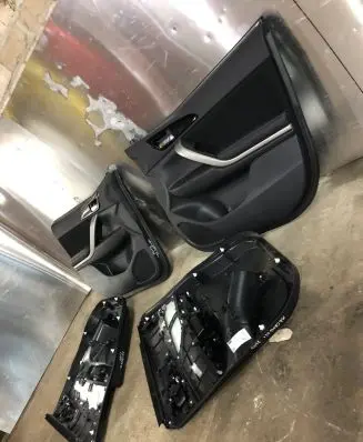 Mitsubishi Eclipse Cross Front door card panel trim 7222b967