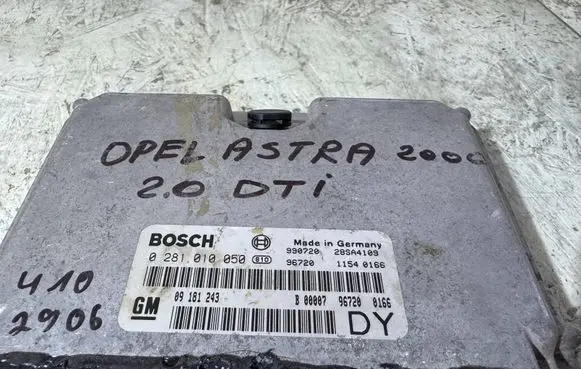 Opel Astra G Engine control unit/module 28SA4109 0281010050 09181243