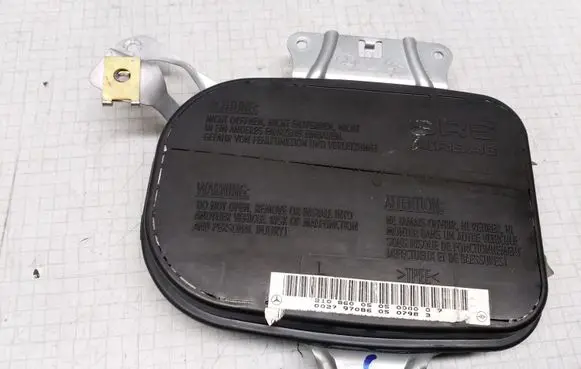 Front door airbag