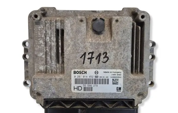 Opel Astra H Engine control unit/module 55566279 0281014452 1039S22942