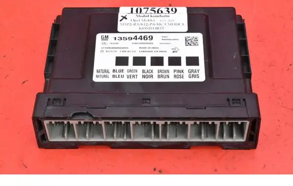 Opel Mokka Comfort/convenience module 13594469