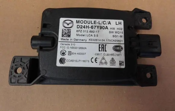 Mazda CX-3 Blind spot module D24H67Y90A
