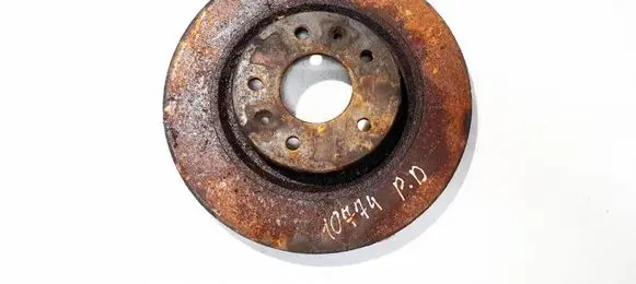 Nissan Leaf I (ZE0) Front brake disc ventiliuojamas