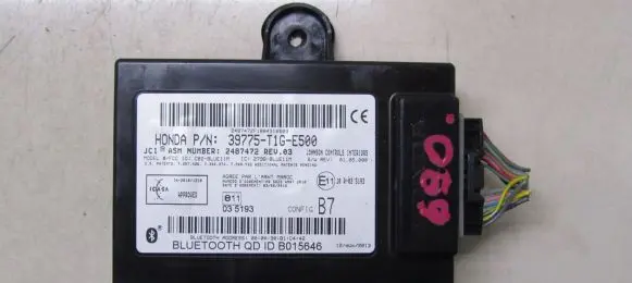 Honda CR-V Bluetooth control unit module 39775T1GE500