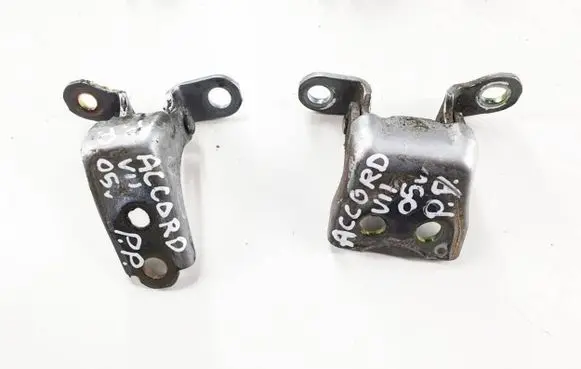 Front door hinge set