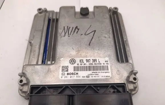 Volkswagen Transporter - Caravelle T5 Engine control unit/module 03L907309L 0281017554