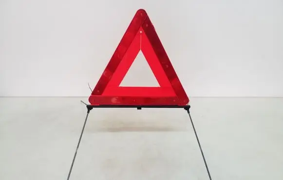 Emergency warning sign
