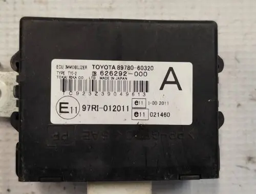Toyota Land Cruiser (J120) Alarm control unit/module 97RI012011 626292000