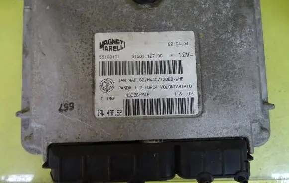 Fiat Panda II Engine control unit/module IAW4AFS2 IAW4AF.S2
