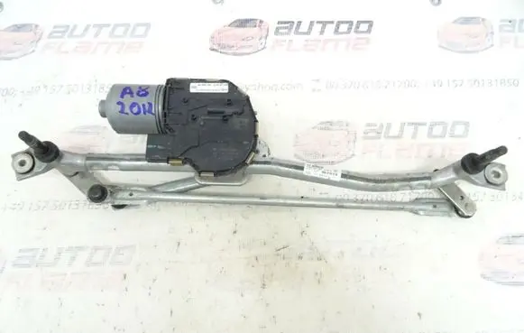Audi A8 S8 D4 4H Front wiper linkage and motor 4H1955023C