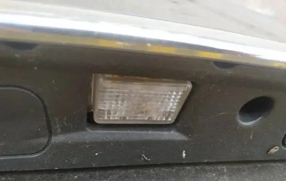 Mercedes-Benz C W204 Number plate light