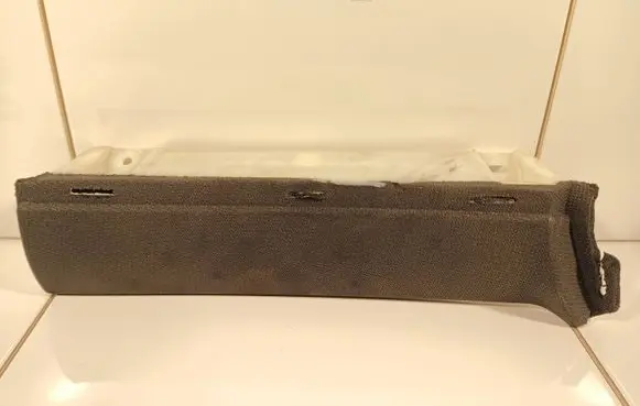 Audi A3 S3 8P (B) pillar trim (top) 8P38