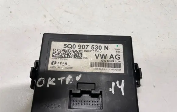 Skoda Octavia Mk3 (5E) Other control units/modules 5Q0907530N