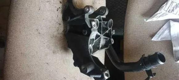 Audi A6 S6 C6 4F Power steering pump mounting bracket 059145169P