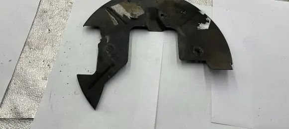 Chrysler Voyager Front brake disc dust cover plate 675AA