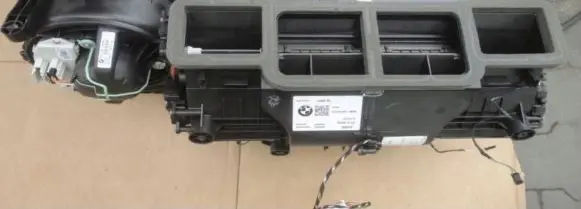 BMW Z4 E89 Interior heater climate box assembly 