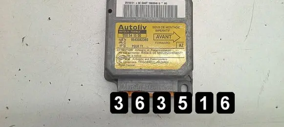 Peugeot 206 Engine control unit/module 9643082380 550541500