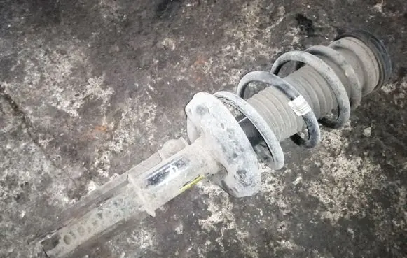 Opel Zafira C Front shock absorber with coil spring 13419916