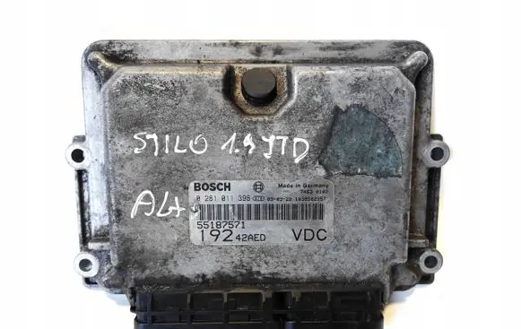Fiat Stilo Engine control unit/module 55187571