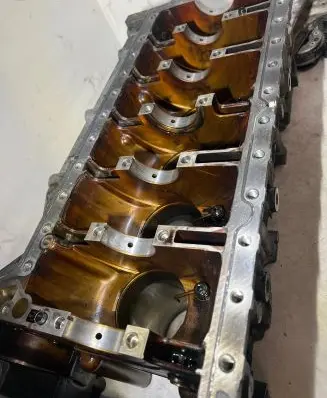 BMW 5 E60 E61 Engine block 7560526 7560519