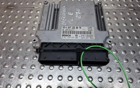 Mercedes-Benz E W211 Engine control unit/module S18031726 A6471530079 0281010835