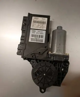 Audi A8 S8 D3 4E Rear door window regulator motor 4E1959802C 992817109 4E1910802A