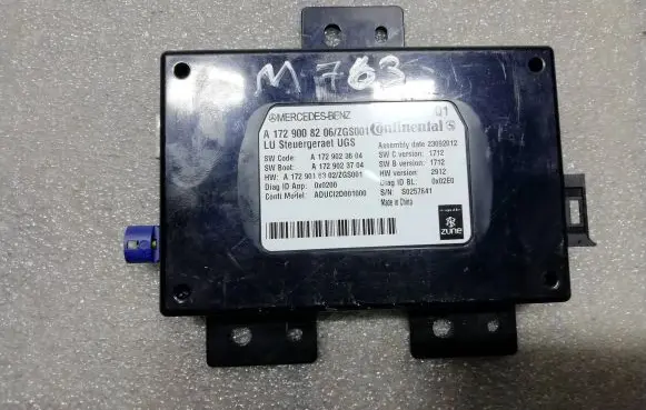 Mercedes-Benz C W203 Voice control module A1729008206 A1706006064