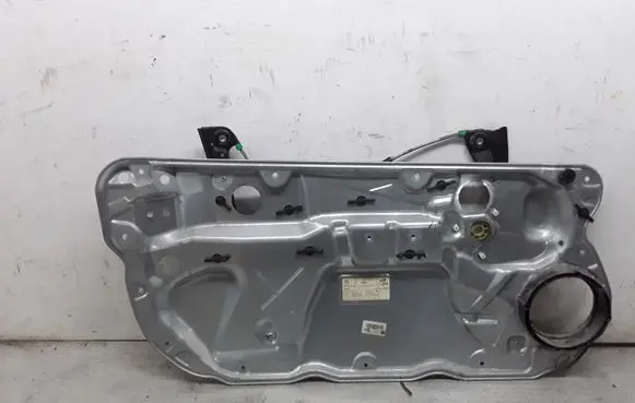 Volkswagen Polo Front door window regulator with motor 6Q3837795A