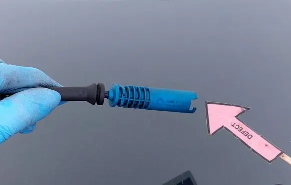BMW 5 E60 E61 ABS brake wheel speed sensor 6908705 611269087059