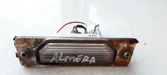 Nissan Almera Number plate light 6203DOT