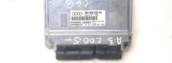 Audi A3 S3 8P Engine control unit/module 06A906033DS