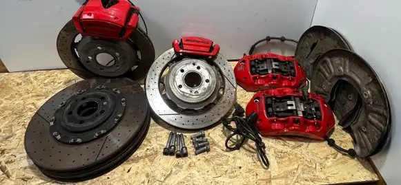 Mercedes-Benz AMG GT R190 C190 Brake discs and calipers set a2304211212 a1905406205 a2054230320