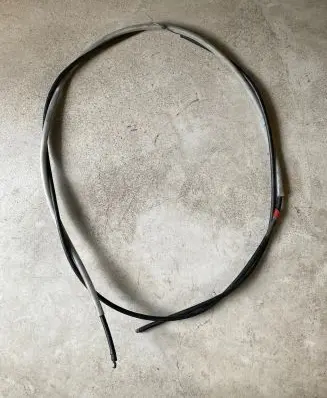Engine bonnet/hood lock release cable