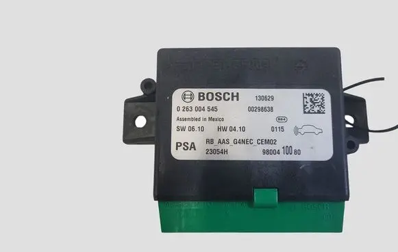Peugeot 508 Parking PDC control unit/module 0263004545 00298638 9800410080