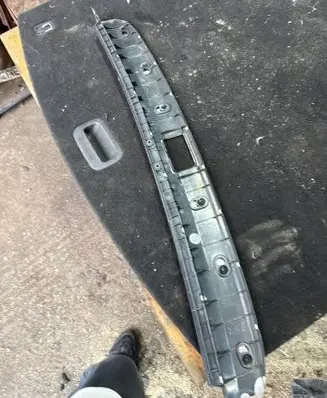 Mercedes-Benz C W203 Trunk/boot sill cover protection A2036901887