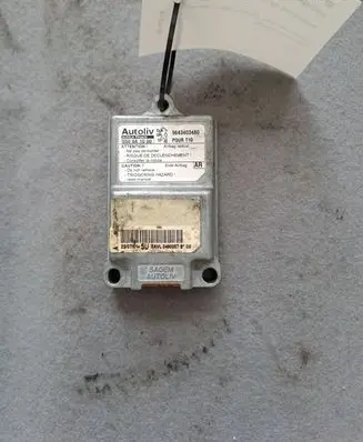 Peugeot 206 Airbag control unit/module 550661000 9643400480
