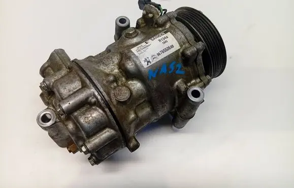 Peugeot Boxer Air conditioning (A/C) compressor (pump) 9676552680 R134A