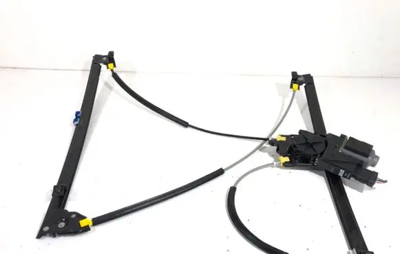 Front door window regulator with motor