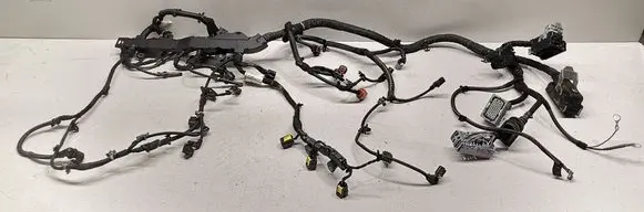 Engine installation wiring loom