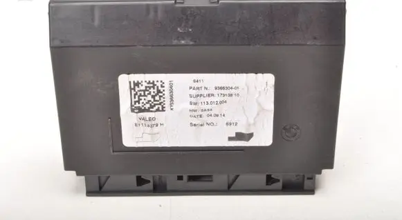 BMW 1 F20 F21 Air conditioner control unit module 9366304