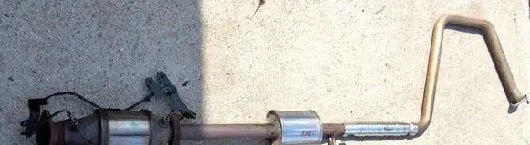 Hyundai Ioniq Muffler/silencer U2BTA3 G03HC0